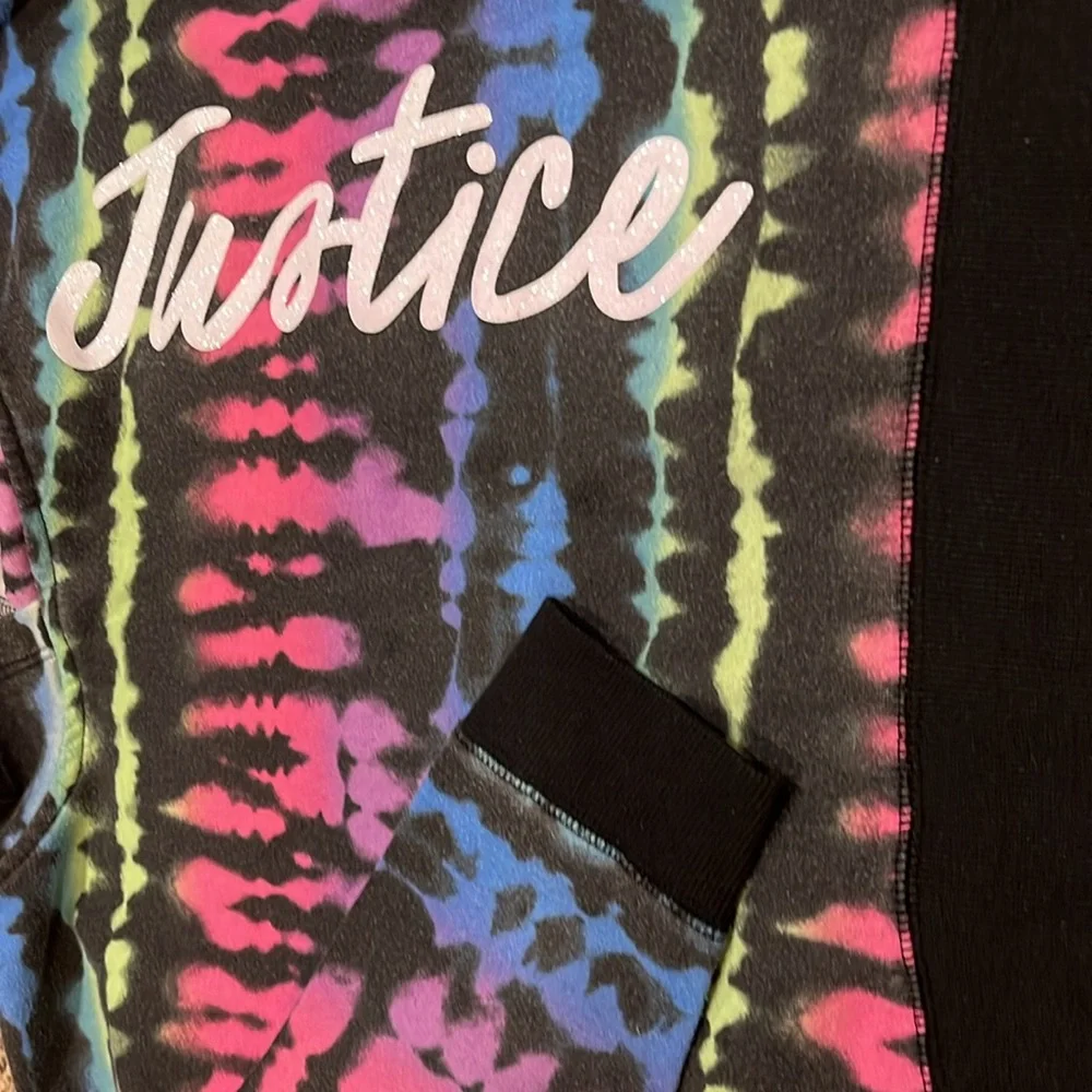 JUSTICE cropped hoodie 💕